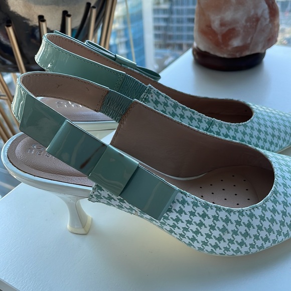 GEOX LEATHER  HIGH HEELS SIZE 36 - Picture 5 of 7